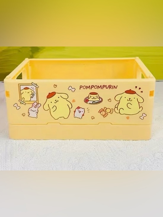 Other - NEW Pompompurin Yellow Storage Crate 💛🖤